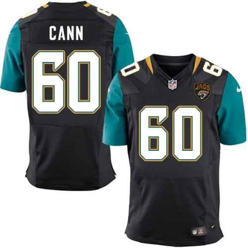 Men's Elite A. J. Cann Nike Jersey Black Alternate - #60 NFL Jacksonville Jaguars